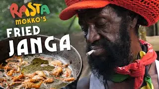 Fry out BADMIND....with some Janga aka River Shrimp!