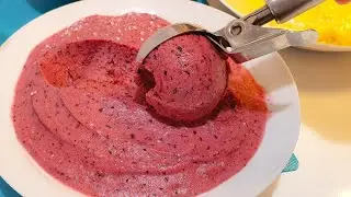 Sugar free Ice Cream without cream! Dessert in 5 minjtes from a banana! Very taste and healithy.