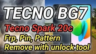 TECNO SPARK 20c BG7 frp PIN, Pattern, FRP and restart on lock done with #unlocktool @unlocktool