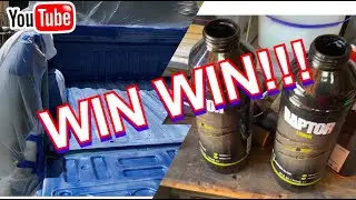 2018 F150 DIY Raptor U-POL Bed Liner Spray kit