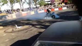 Bankstown bike show quad burnout