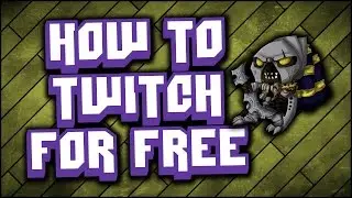 How to stream on twitch tv FOR FREE - For beginners- Everything you need to know