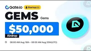 GATE İO GEMS PROJE İNCELEME VE AİRDROP #GateioStartup #Airdrop  #GEMS