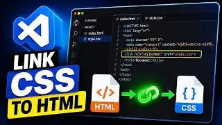 How To Link CSS To HTML In Visual Studio Code