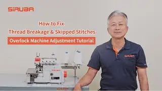 Overlock Adjustment Instructions - How to Fix Thread Breakage & Skipped Stitches