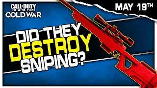 Did they Destroy Sniping? | Sniper Nerfs, AR & LMG Buffs (Cold War Patch Details)