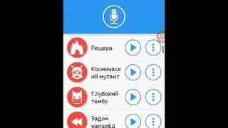 Обзор приложения Преобразователь голоса.