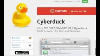 Blackboard: ShareStream upload via SFTP and CyberDuck