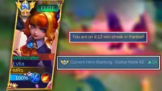 OTW GLOBAL LYLIA SEASON 30 🔥 | BEST BUILD LYLIA 2023 EMBLEM - Lylia Gameplay
