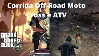 Corrida de Off-Road de MotoCross e ATV  | GTA V Michael