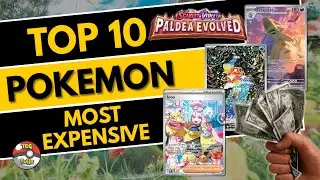 TOP 10 Most Expensive Pokemon Cards in Paldea Evolved