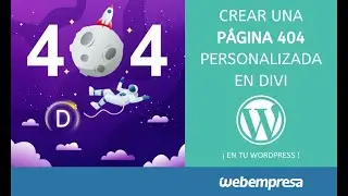 Crear una página de error 404 personalizada en Divi