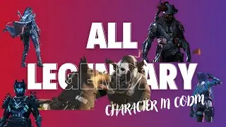 🔥 All LEGENDARY Characters in COD Mobile — Ultimate Flex Showcase! 💎👑