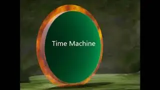 Amputee animation. Time machine