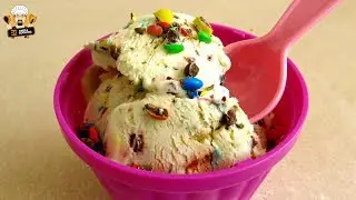 3 INGREDIENT M&M ICE CREAM