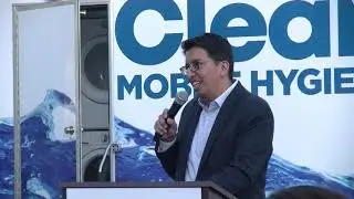 CleanStart Mobile Hygiene Unit Launch Ceremony