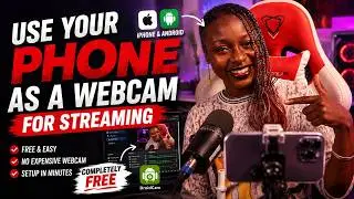 Use Your Phone as a FREE Webcam for Streaming (No Capture Card Needed).