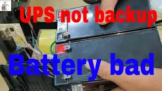 Supper Fast PROLINk UPS (Uninterrupted Power Supply) model PRO1202SFCU can't charging power solved