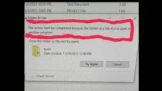 Unable to delete file on Windows