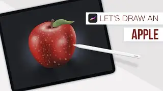 How to Draw a Realistic Apple in Procreate