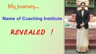 My journey and the Name of Coaching Institute that I joined ..REVEALED ! @universallaws8673