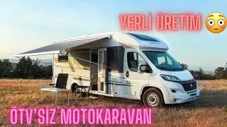 Fiat Ducato - Semi Integrated Caravan - Domestic Production - Akaslanoğlu Caravan