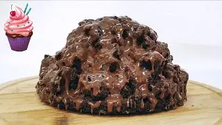 🔥 ТОРТ ВУЛКАН ВИЗУВИЙ 🌋 самый ШОКОЛАДНЫЙ ТОРТ 🍫 REZEPT KO