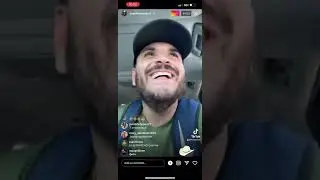 El komandor  corriendo en ig live