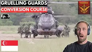Singapore Armed Forces  Gruelling Guards Conversion Course Ep  3 British Solider reacts