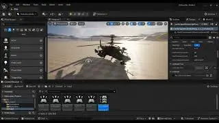 How to make a Helicopter Blueprint For Unreal Engine 4 And 5 Pt.2 (Landing Gear Animations)