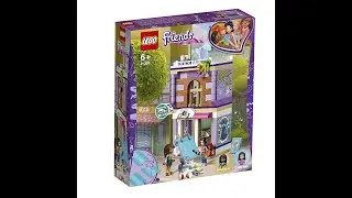 Обзор Lego Friends 41365 Художественная студия Эммы