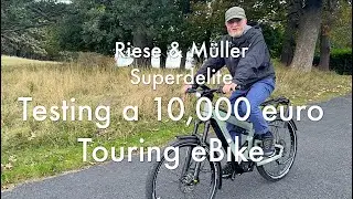 Testing Superdelite for ebike touring - review of a very high end option