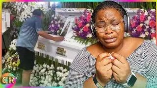💔FILIPINO MAN tries to heal his broken heart by singing to his wife at funeral | HONEST REACTION