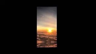 Higher than clouds Rainbow sun