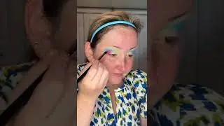 Nomad Cosmetics Keys Beach & Peachy Palette Tutorial #eyeshadowtutorial #makeuptutorials #colorful