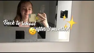 going back to school after lockdown!