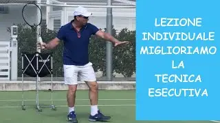 Lezione di Tennis individuale suggerimenti per migliorare la tecnica!!