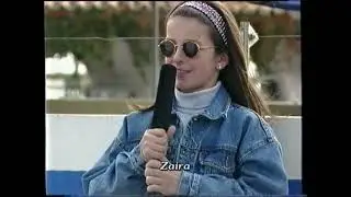 Чеченские дети в Испанcких семьях. Ноябрь 1996 год.