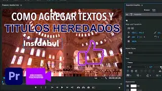 How to add text to Adobe Premiere Pro - Legacy Titles