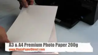 A3 and A4 Pro Photo Paper 200g