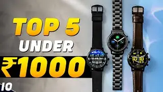 2024's BEST SMARTWATCH Under 1000🔥Top 5 Best Smartwatches Under 1000 in 2024