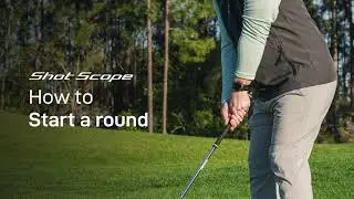 V5 Support videos - Starting a round on your V5