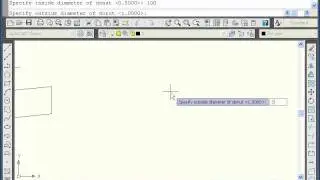 AutoCAD Donut command