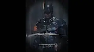 Arkham Batman Edit (Re-upload)