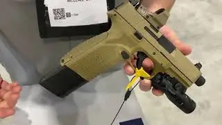 FN 510 Tactical 10mm Pistol with Combat Optic and Suppressor-Height Night Sights!