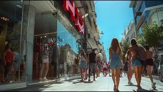 Athens, Greece: Spring Walk Through City Center