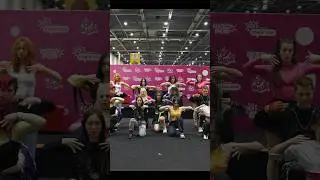 GODS - New Jeans (Highlights) #mcmcomiccon #comiccon #kpop #london #dancecover #kpopinpublic #shorts