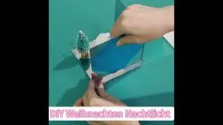 Drawelry Weihnachtsgeschenk-Empfehlung | Weihnachten Nachtlicht mit Spiegel