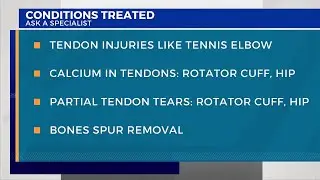 Ask A Specialist - Minimally invasive treatments