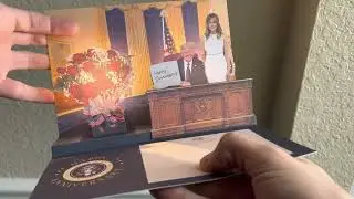 Donald Pop Up Oval Office Anniversary Card